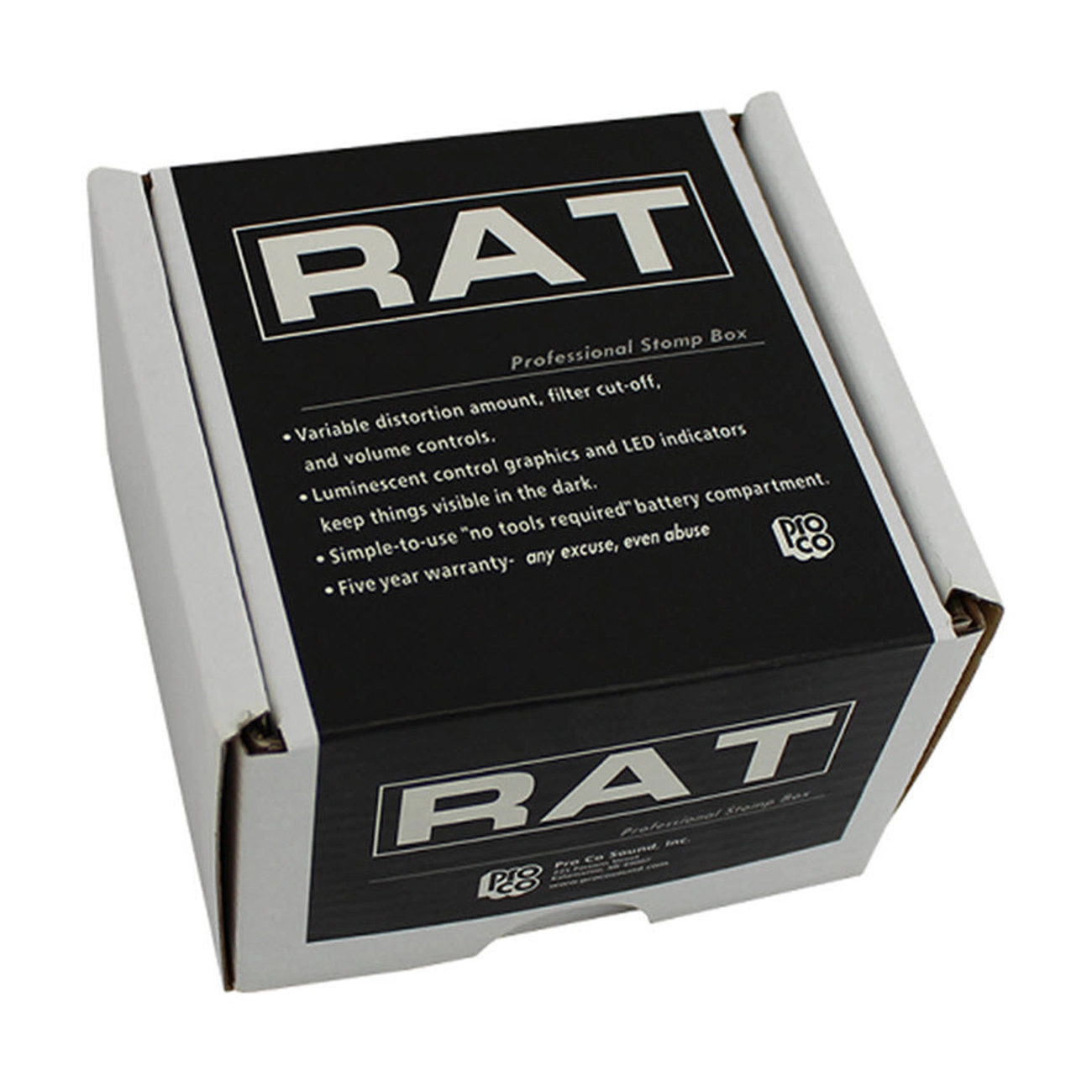 Pro Co Rat 2 Distortion/Fuzz/Overdrive Guitar Effects Pedal