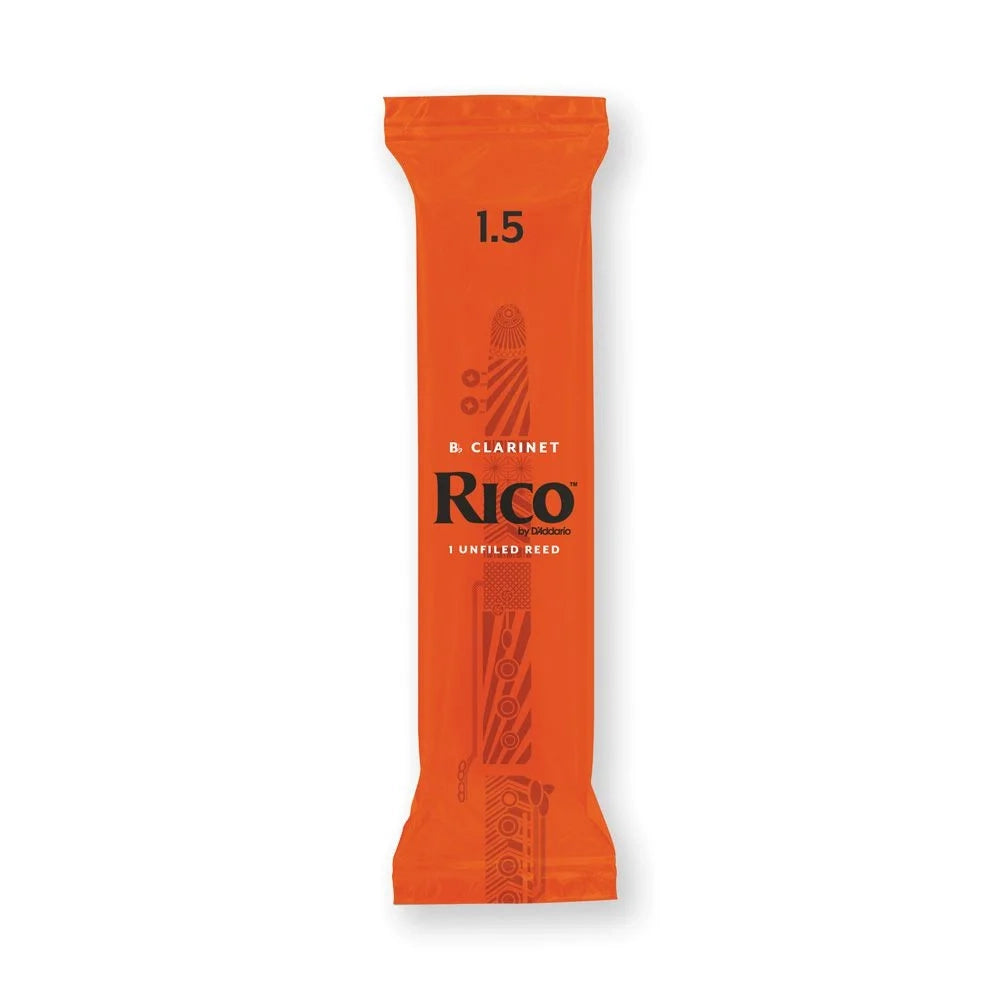 Rico Bb Clarinet Reeds 1.5 Strength