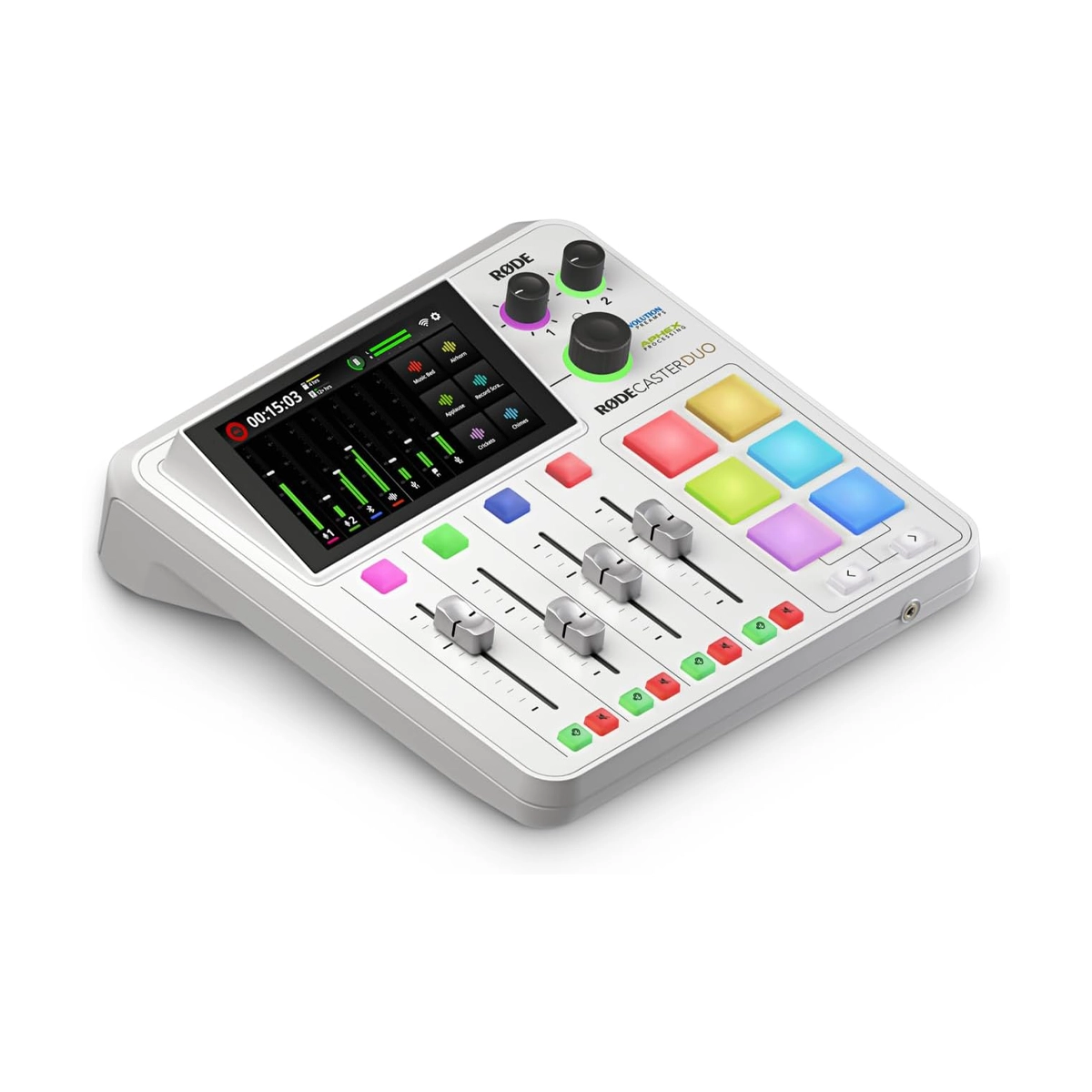 Rode RODECaster Duo Streaming Mixer - White