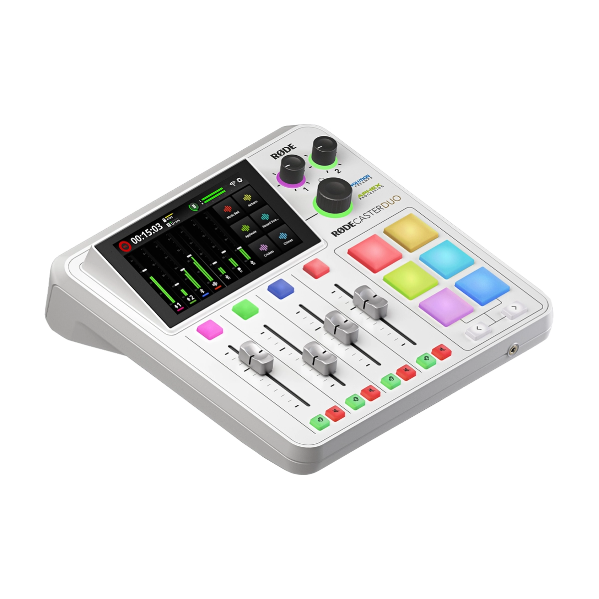 Rode RODECaster Duo Streaming Mixer - White
