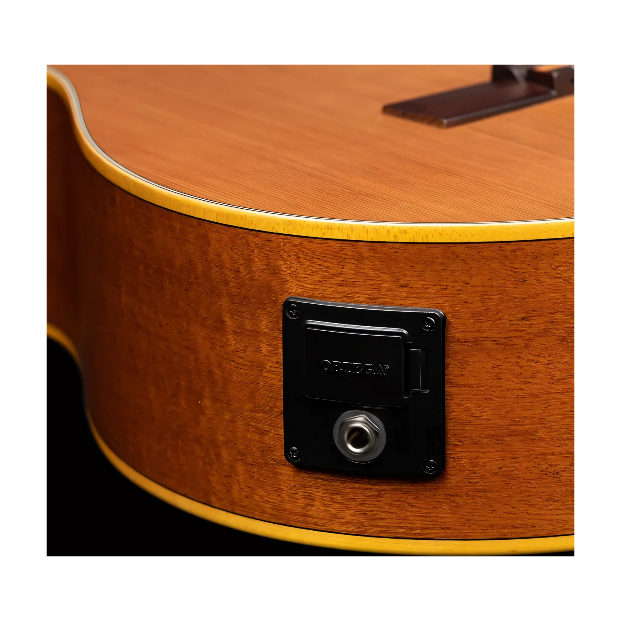 Ortega Family Series Pro RCE131SN-L Acoustic Electric Slim Neck Classical Guitar - Left Handed