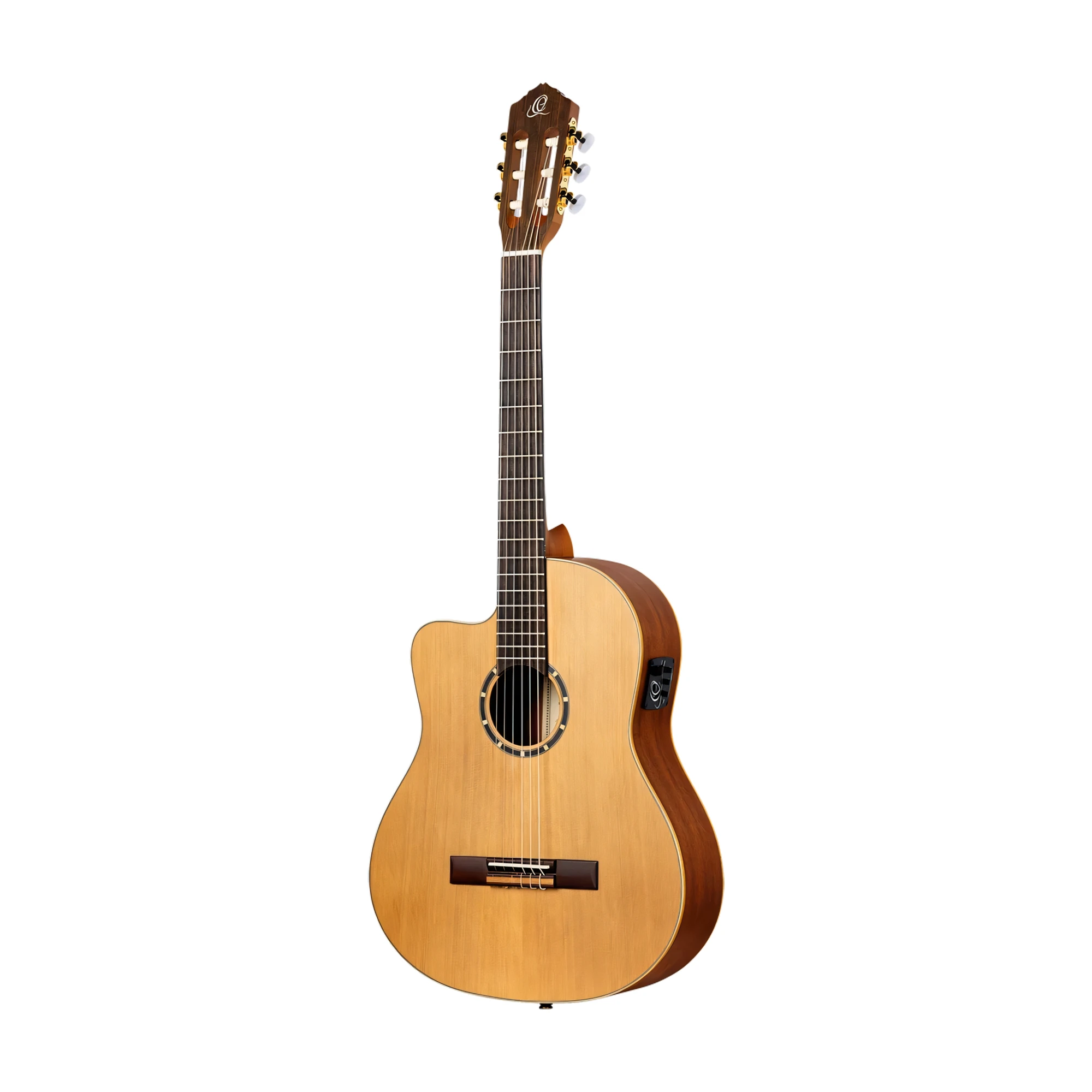 Ortega Family Series Pro RCE131SN-L Acoustic Electric Slim Neck Classical Guitar - Left Handed