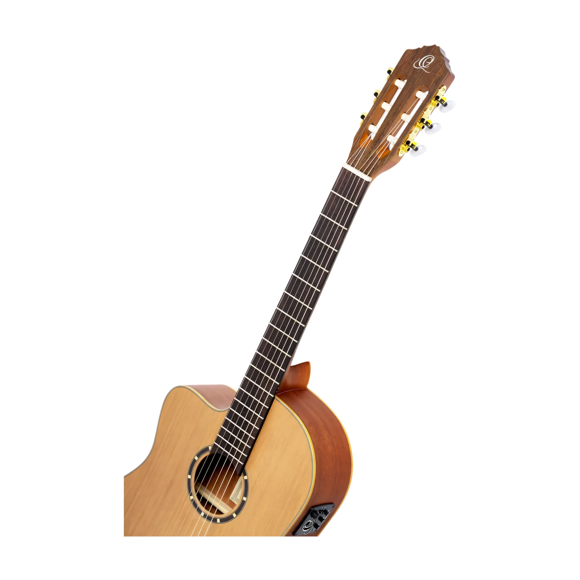 Ortega Family Series Pro RCE131SN-L Acoustic Electric Slim Neck Classical Guitar - Left Handed