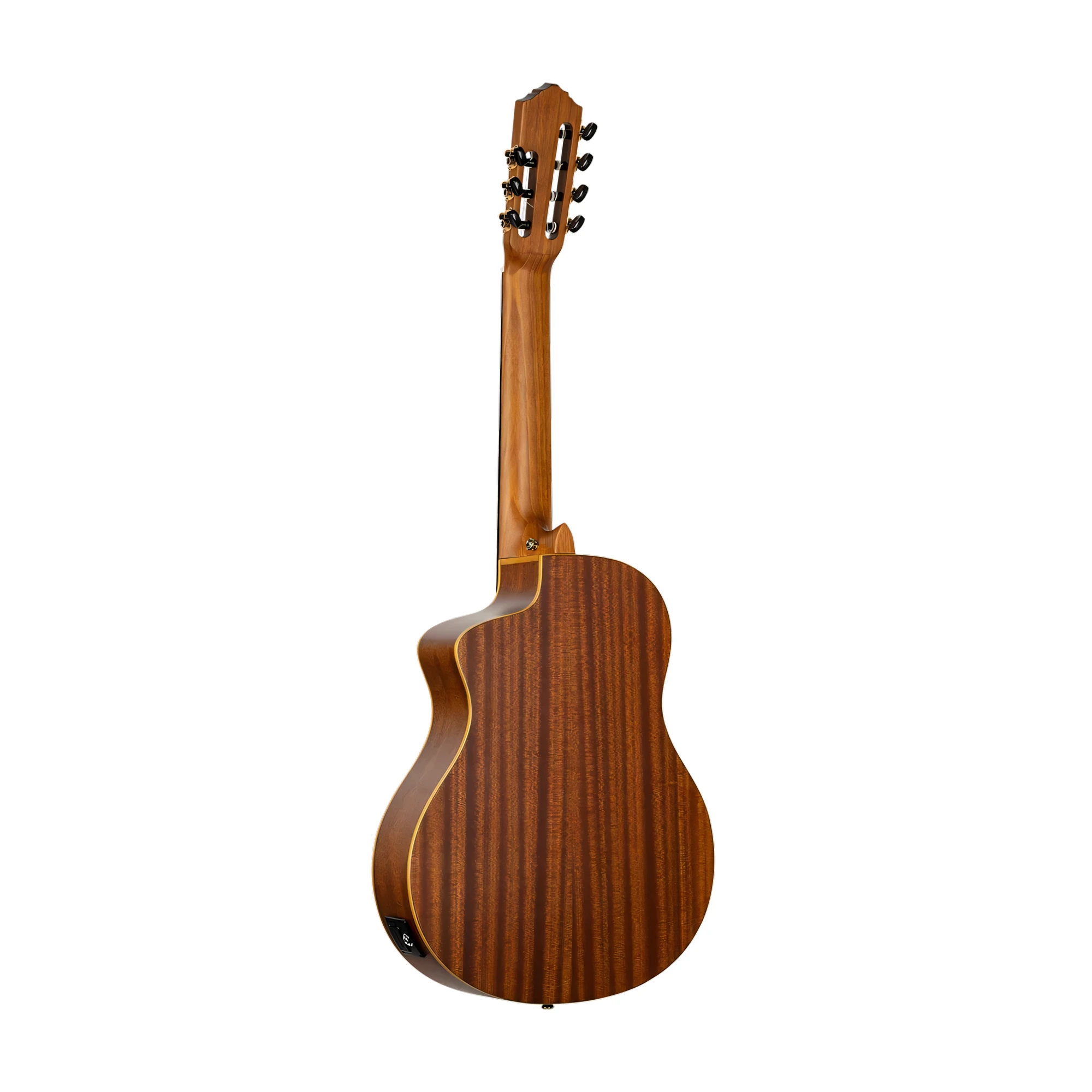 Ortega Family Series Pro 7-String Solid Top Acoustic-Electric Nylon Classical Guitar w/Bag
