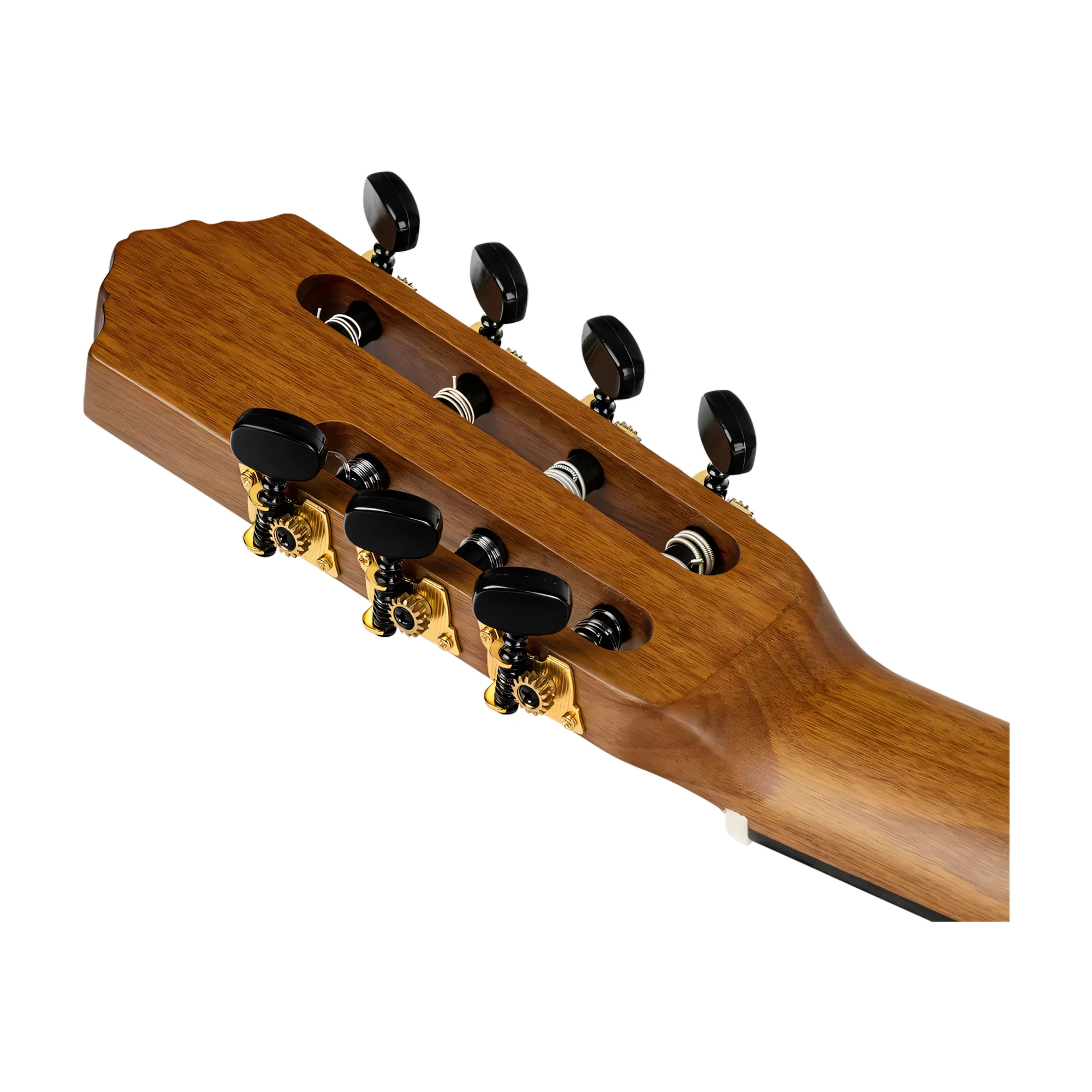 Ortega Family Series Pro 7-String Solid Top Acoustic-Electric Nylon Classical Guitar w/Bag