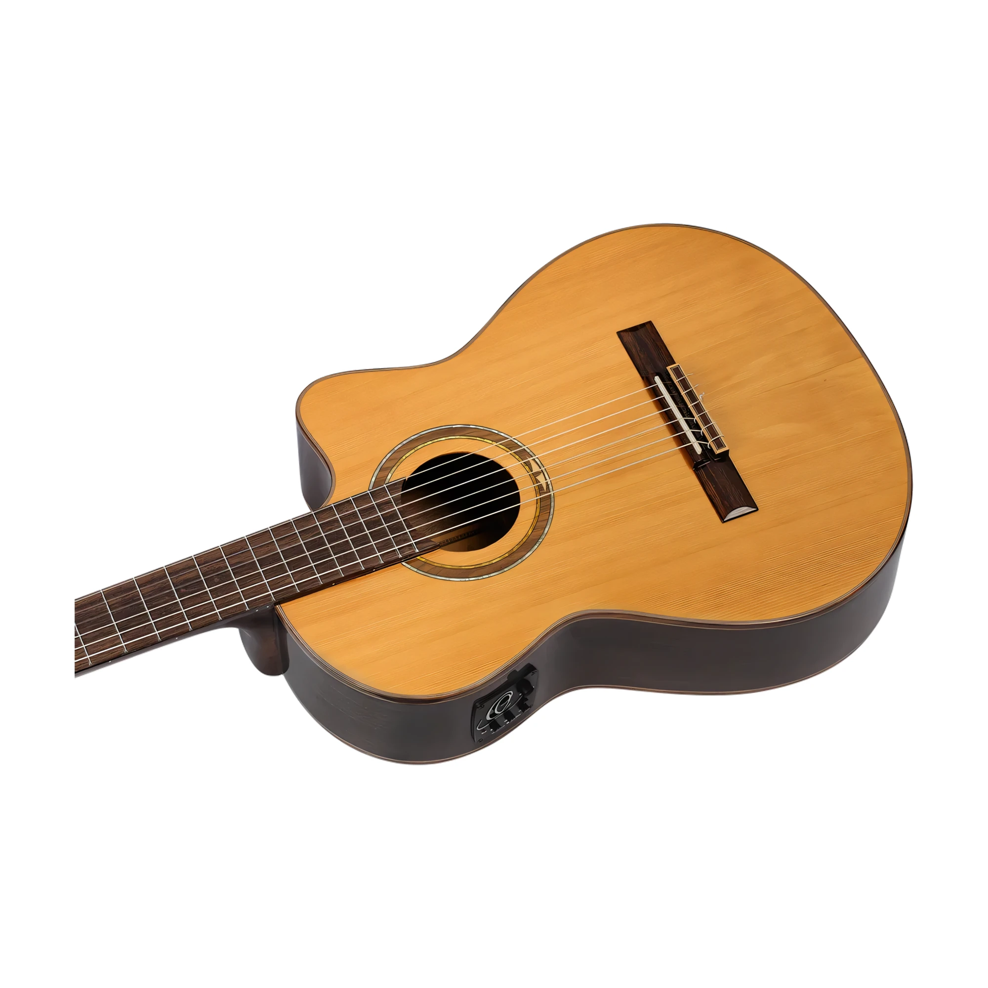 Ortega Performer Series Rce159mn-L Acoustic Electric Left-Handed Classical Guitar Natural