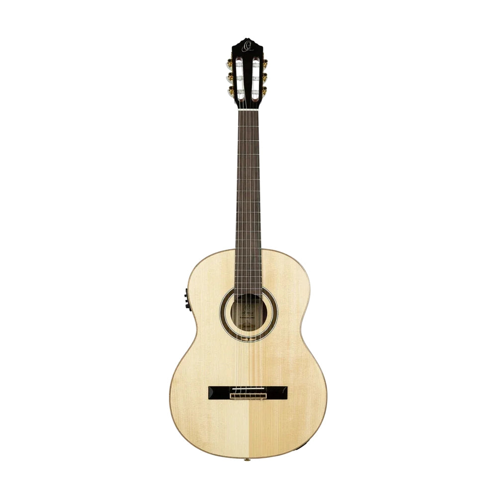 Ortega Performer Series Solid Top Acoustic-Electric Nylon Classical Guitar W/ Bag