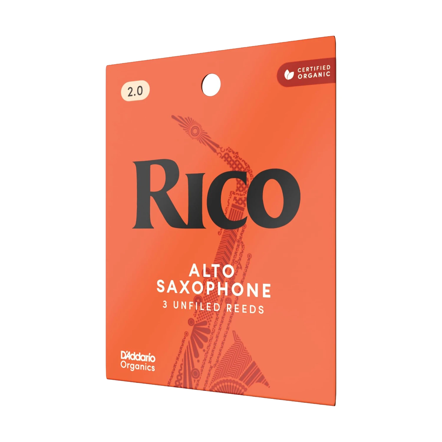 D'addario Rico Bass 3-Pack Clarinet Reeds - 2.0