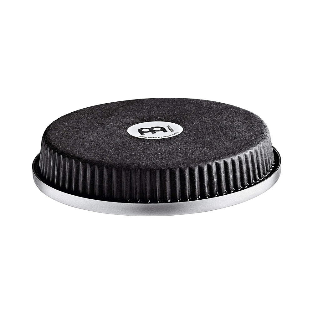 Meinl Percussion Skyndeep Head by REMO for Select Meinl Bongos- MADE IN USA - 7" Macho, Black Calfskin (RHEAD-7BK)