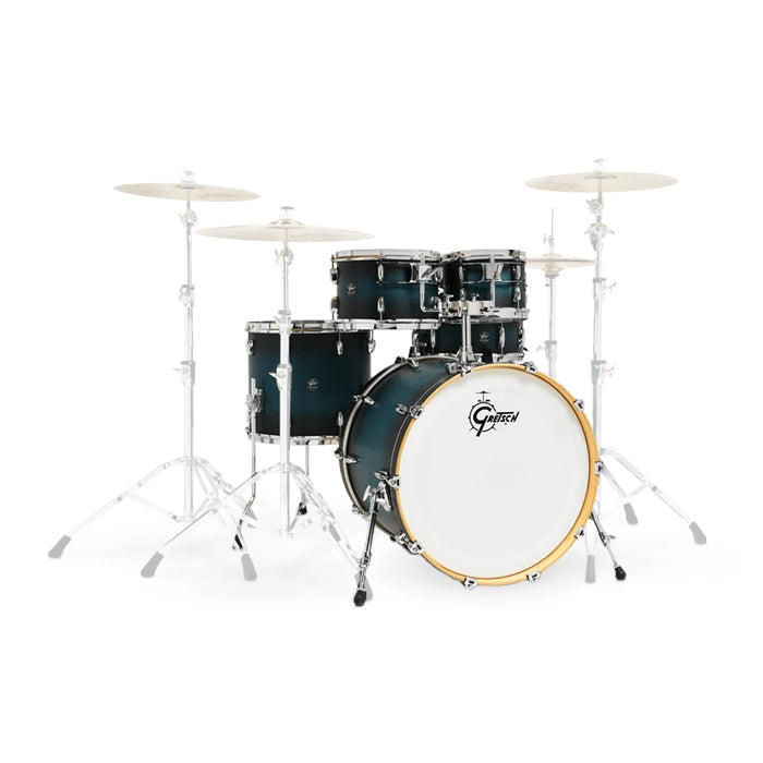 Gretsch Drums Renown RN2-E825 5-Piece Shell Pack  - Satin Antique Blue Burst