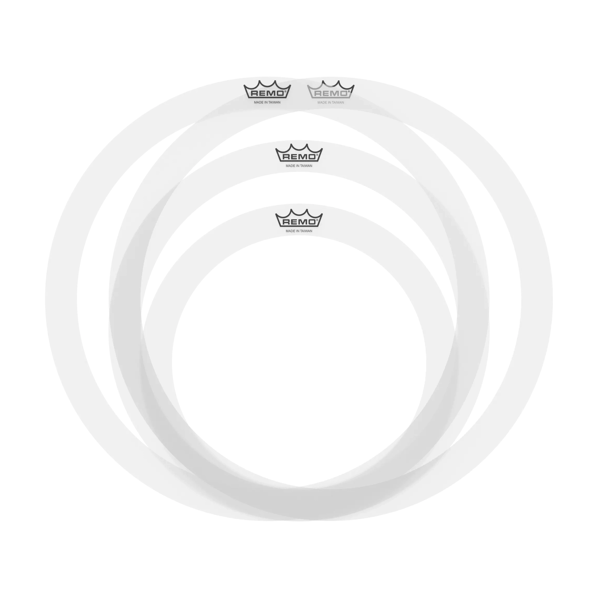 Remo 4-Pack Tone Control Rings - 10, 12, 14, 14-Inch