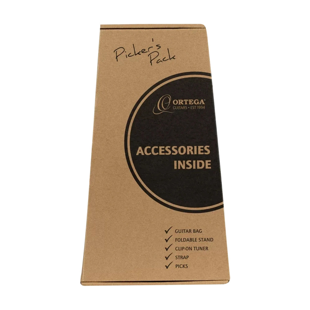 Ortega RPPC44 Full Size Nylon-String Classical Guitar Pack