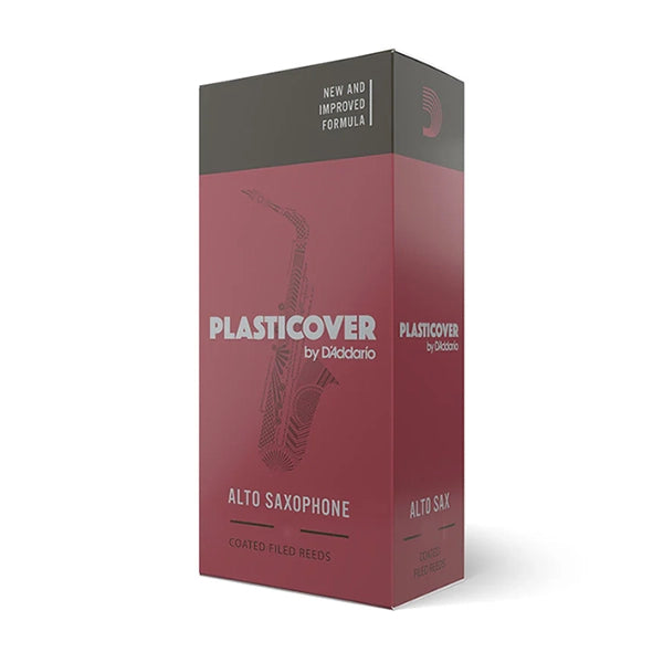 Plasticover by D'Addario 2.5 Alto Saxophone Coated Filed Reeds - 1 Reed
