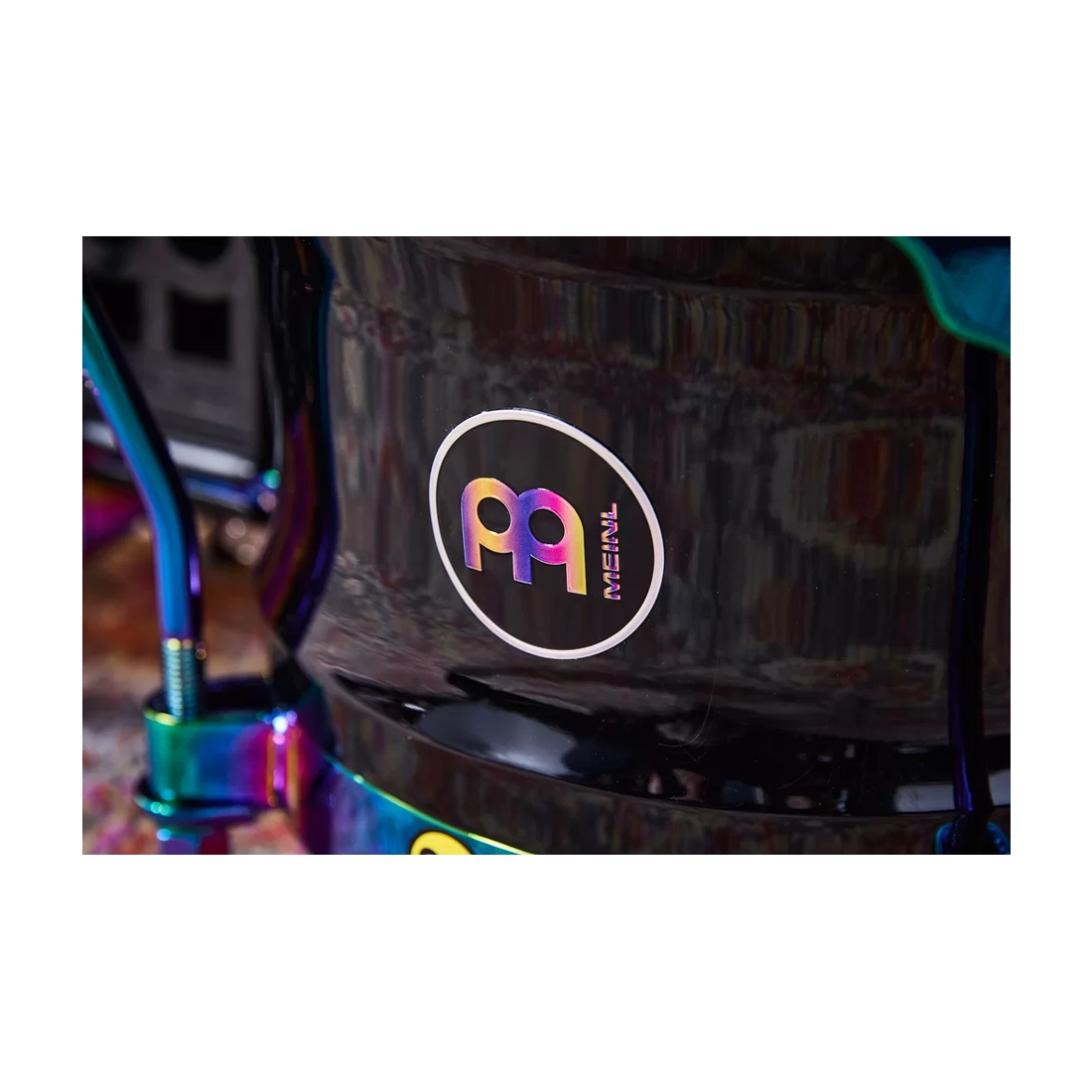 Meinl Percussion Spectrum Series 7" And 8.5" Siam Oak Bongos - Phantom Black