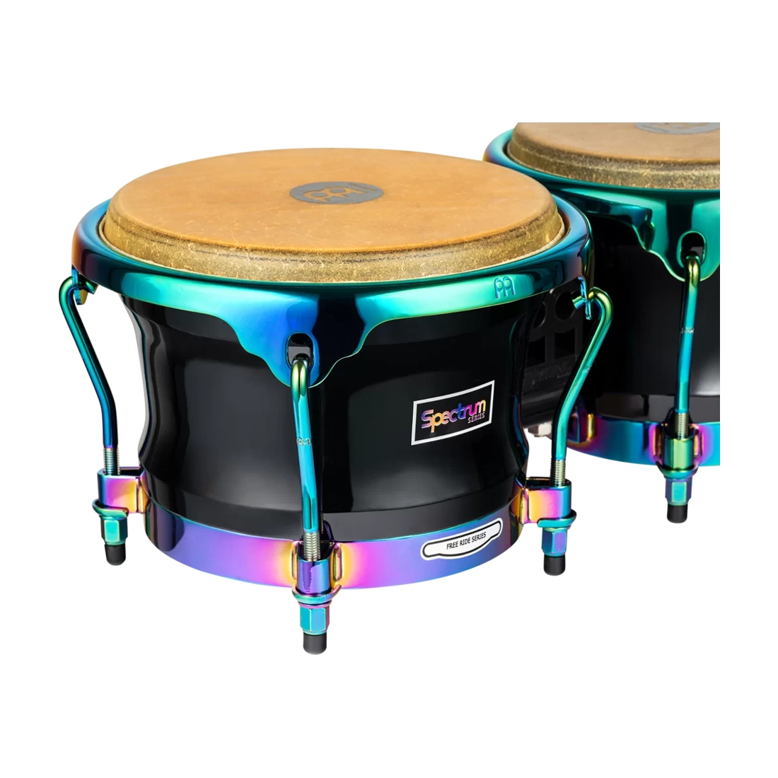Meinl Percussion Spectrum Series 7" And 8.5" Siam Oak Bongos - Phantom Black
