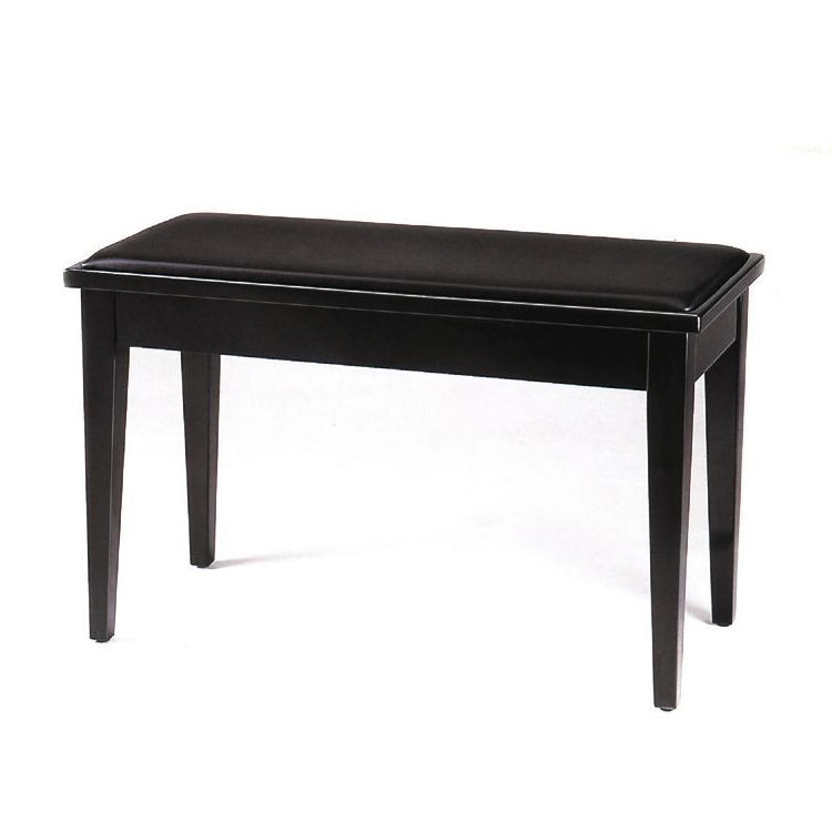 Pearl River S475AZ Cushioned Piano Bench - Polished Ebony