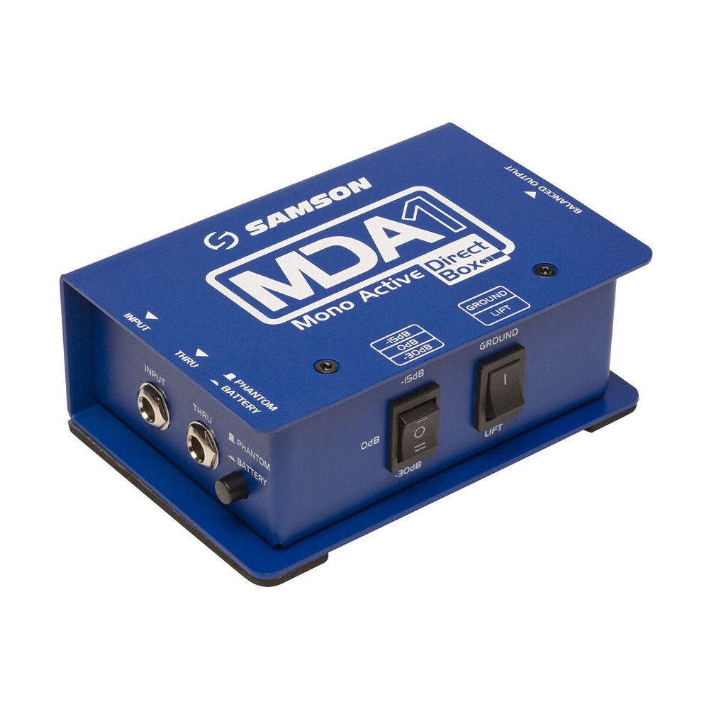 Samson S-MAX MDA1 Single-Channel Active Direct Box