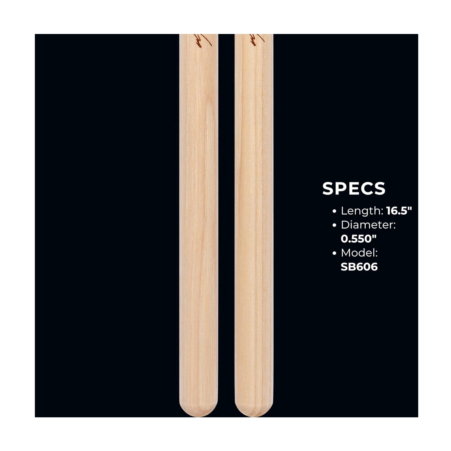 Meinl Stick & Brush ZackGrooves Signature Drumsticks - Wood Tip