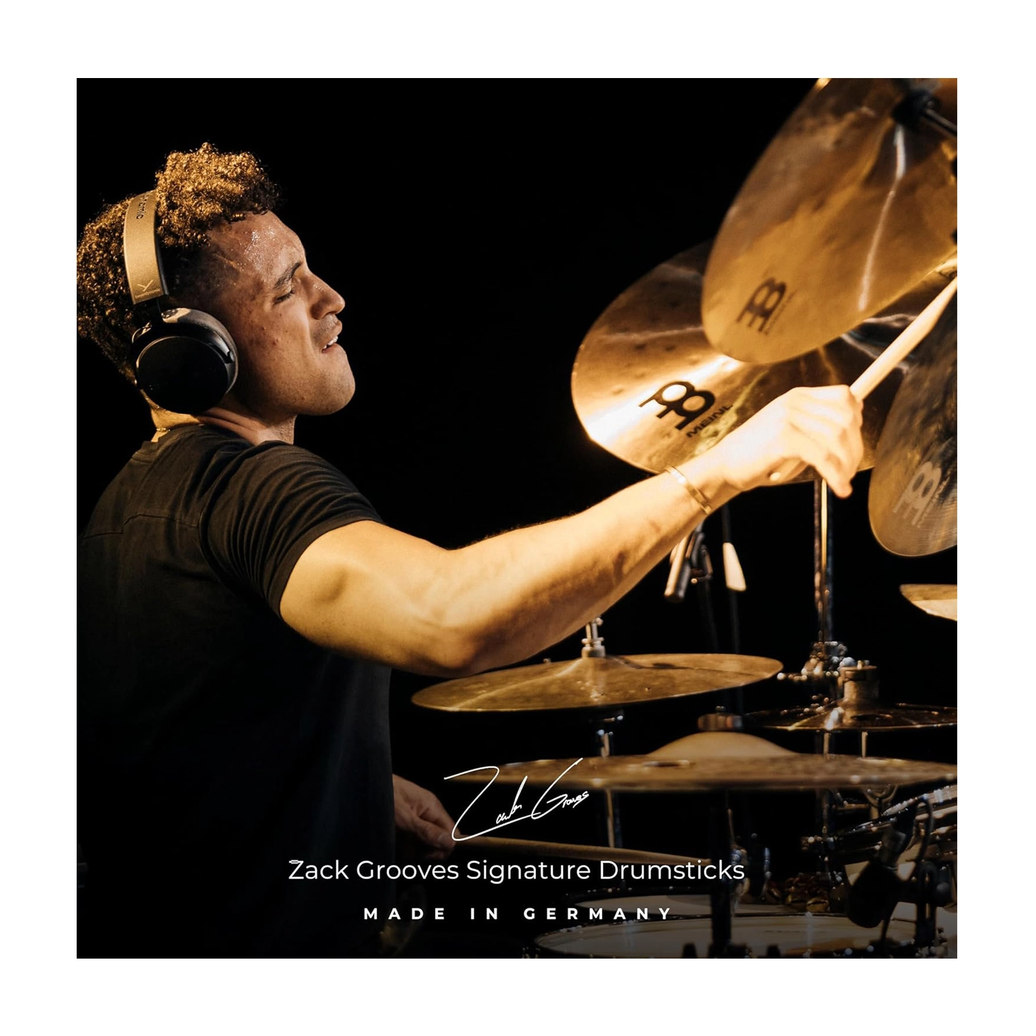 Meinl Stick & Brush ZackGrooves Signature Drumsticks - Wood Tip