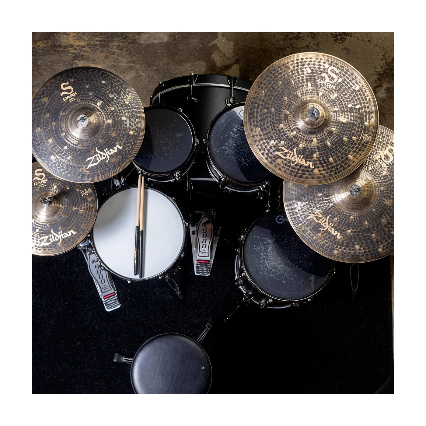 Zildjian S Dark 4-piece Cymbal Pack