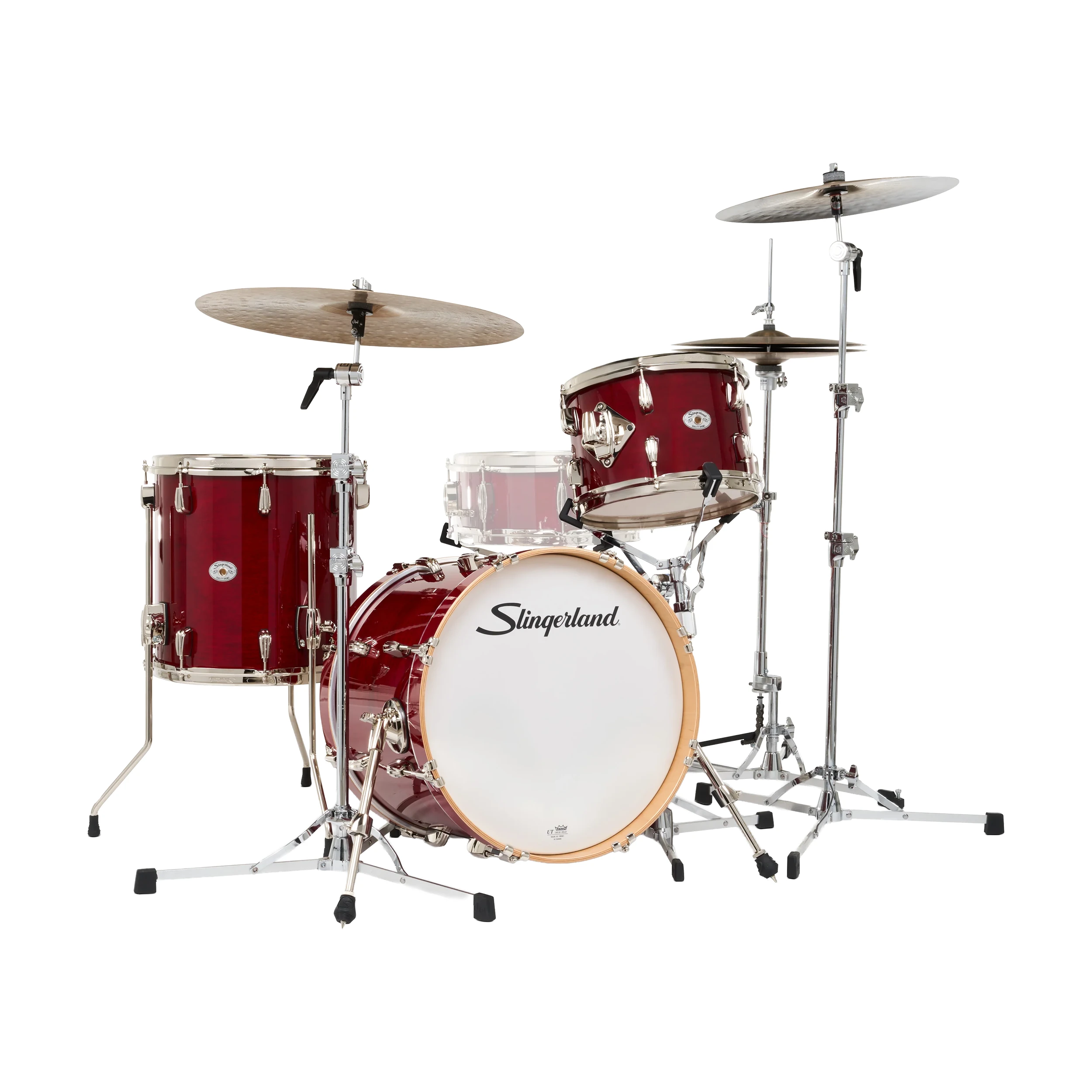 Slingerland Studio King 3-piece Shell Pack - Royal Crimson Lacquer