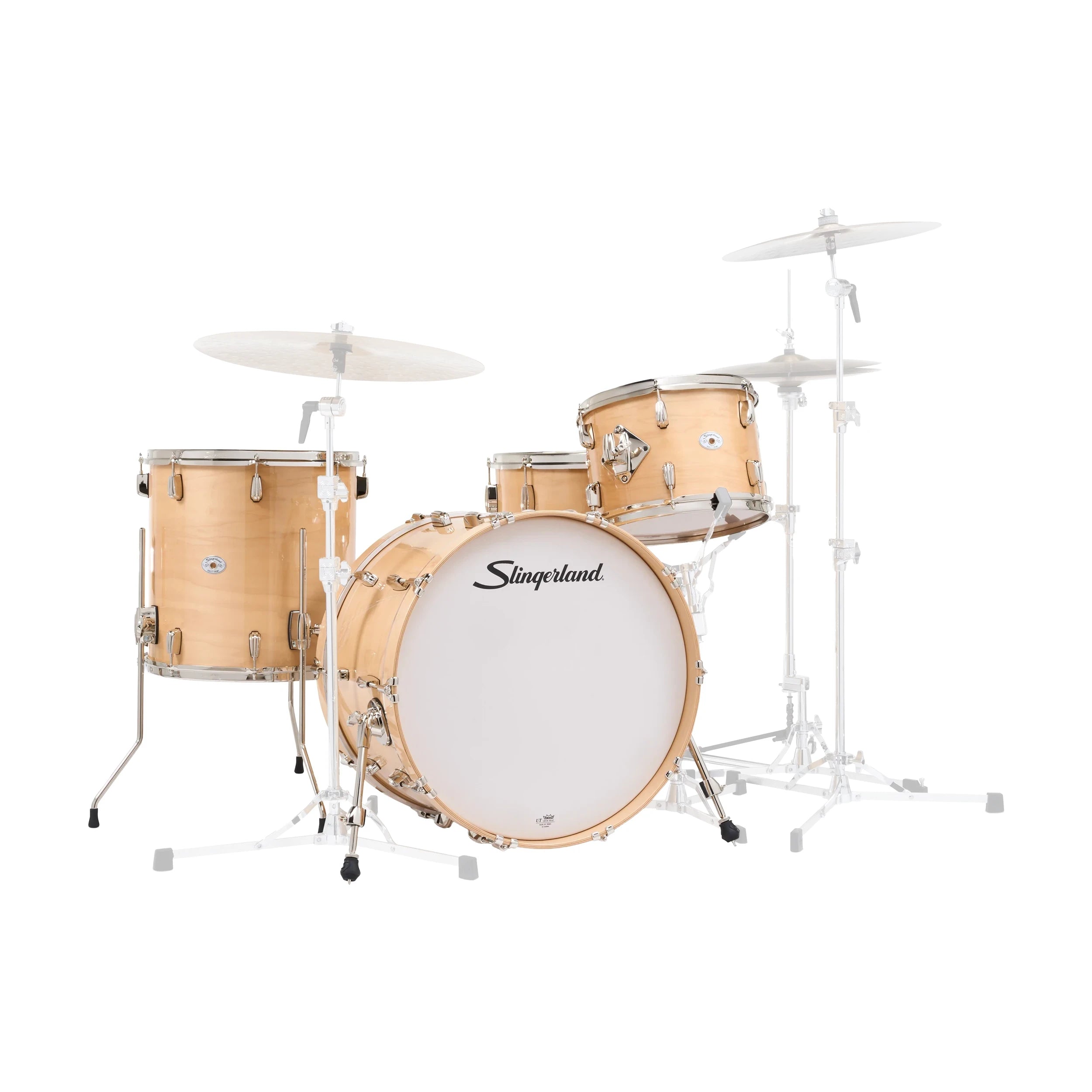 Slingerland Studio King 4-piece Shell Pack with Snare Drum - Ventura Sand Lacquer
