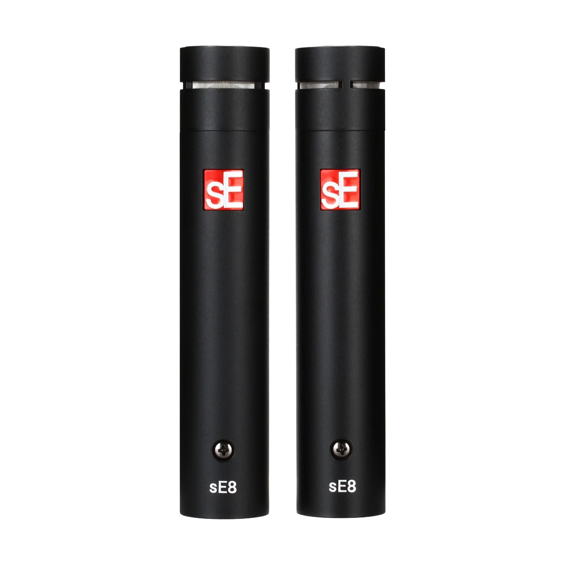 sE Electronics sE8 Small-diaphragm Condenser Cardioid Microphone - Black, Stereo Pair