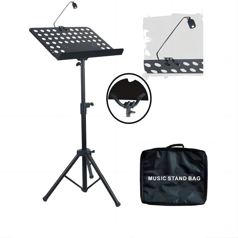 Stronghold PK32 Music Stand Pack W/ Bag And Light