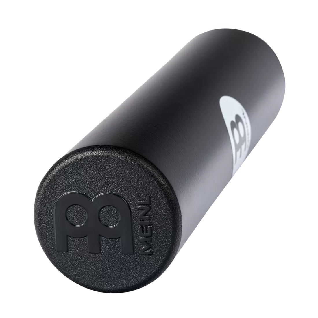 Meinl Percussion Studio Shaker Large Black front side angle view