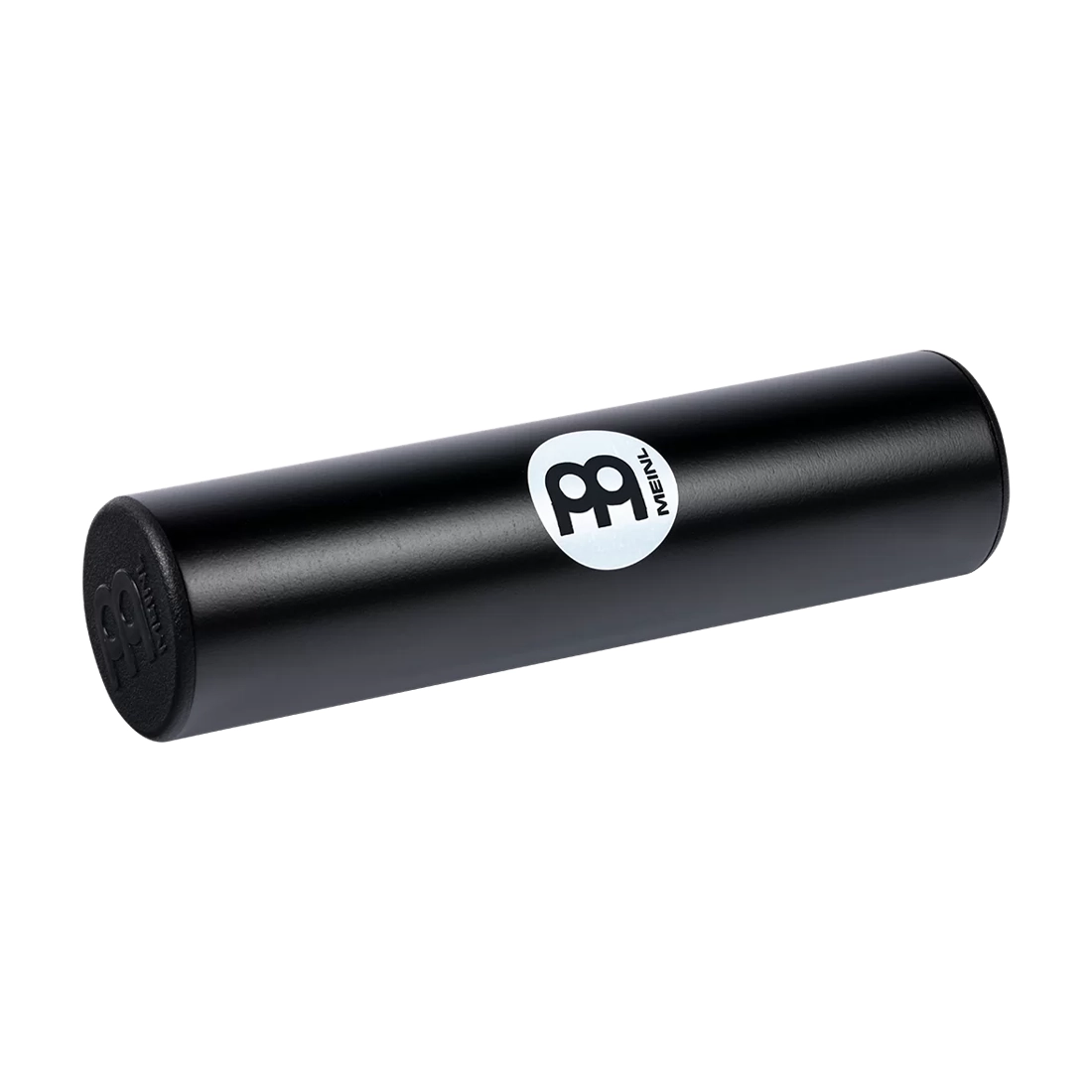 Meinl Percussion Studio Shaker Large Black front side angle view
