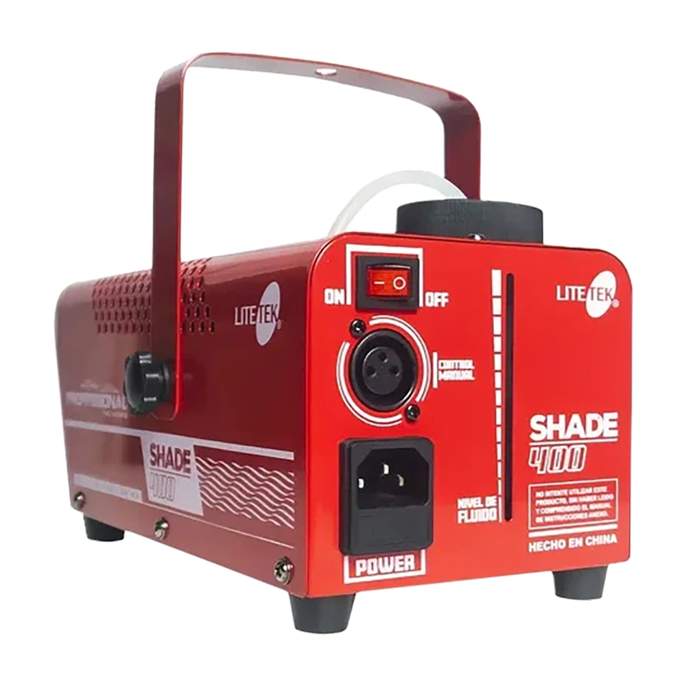 Lite Tek Fog Machine with LEDs - 400 watts back panel view
