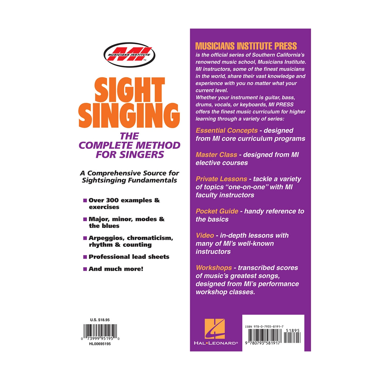 Sightsinging: The Complete Method for Singers