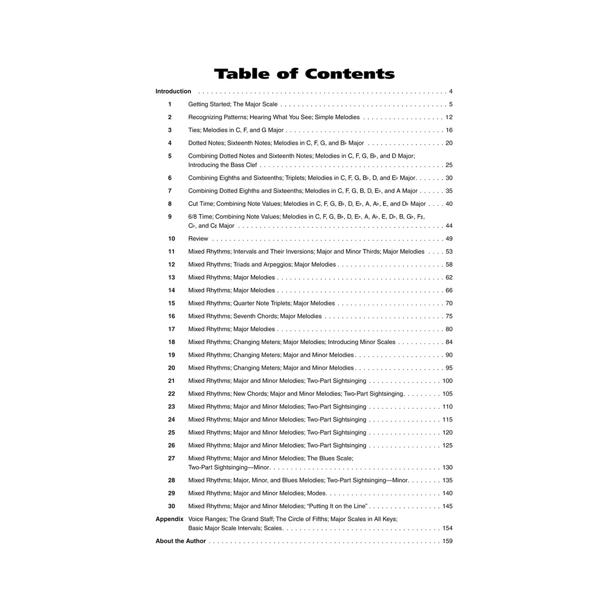 Sightsinging: The Complete Method for Singers