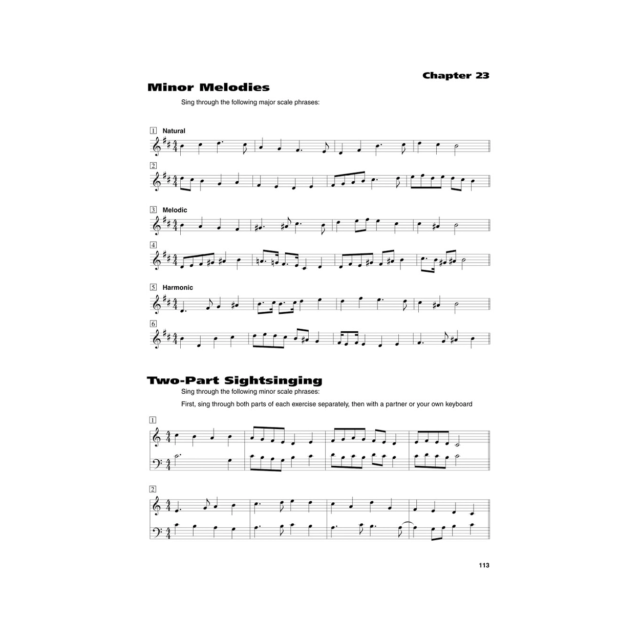 Sightsinging: The Complete Method for Singers