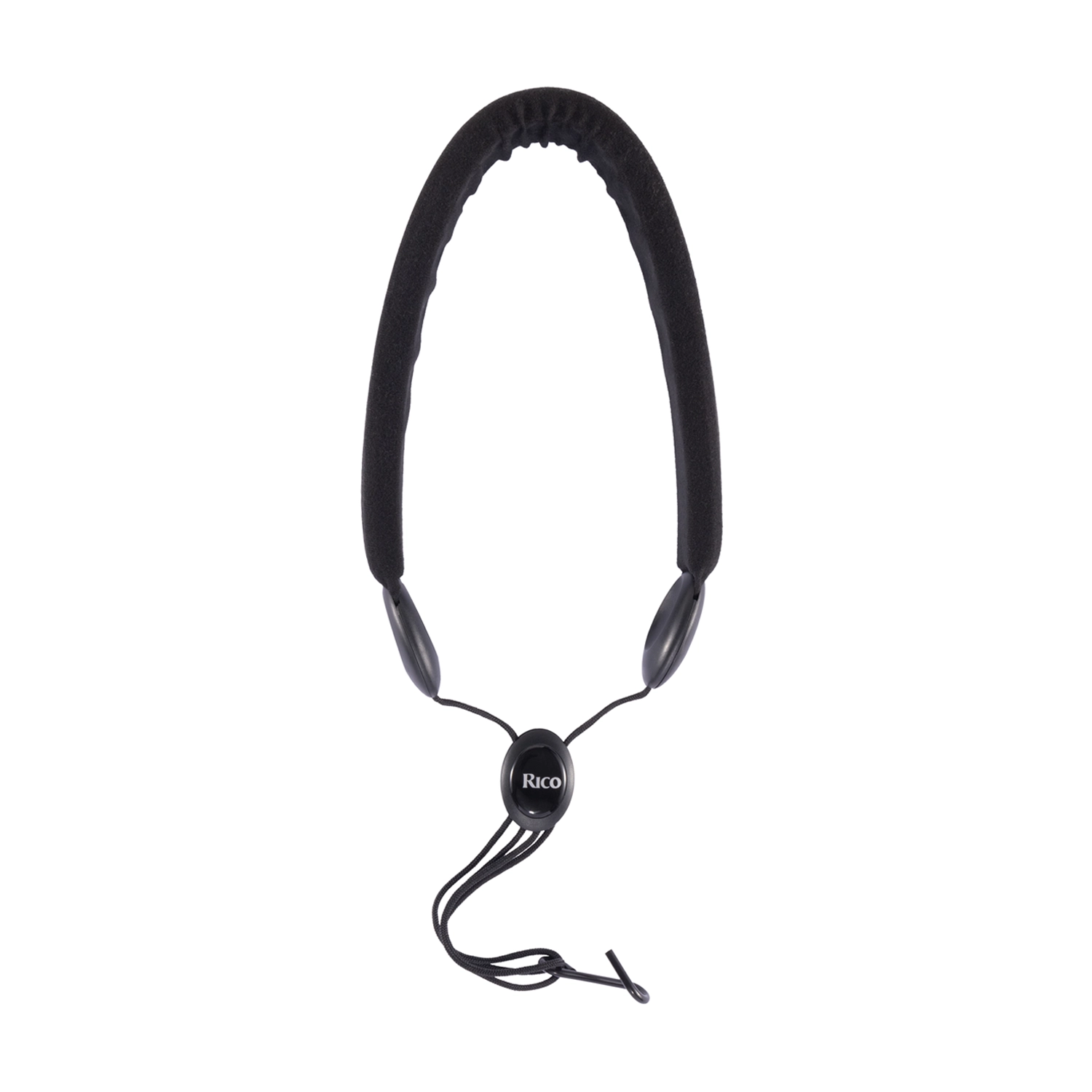 SJA12 Rico Padded Saxophone neck strap with soft fabric, metal hook.