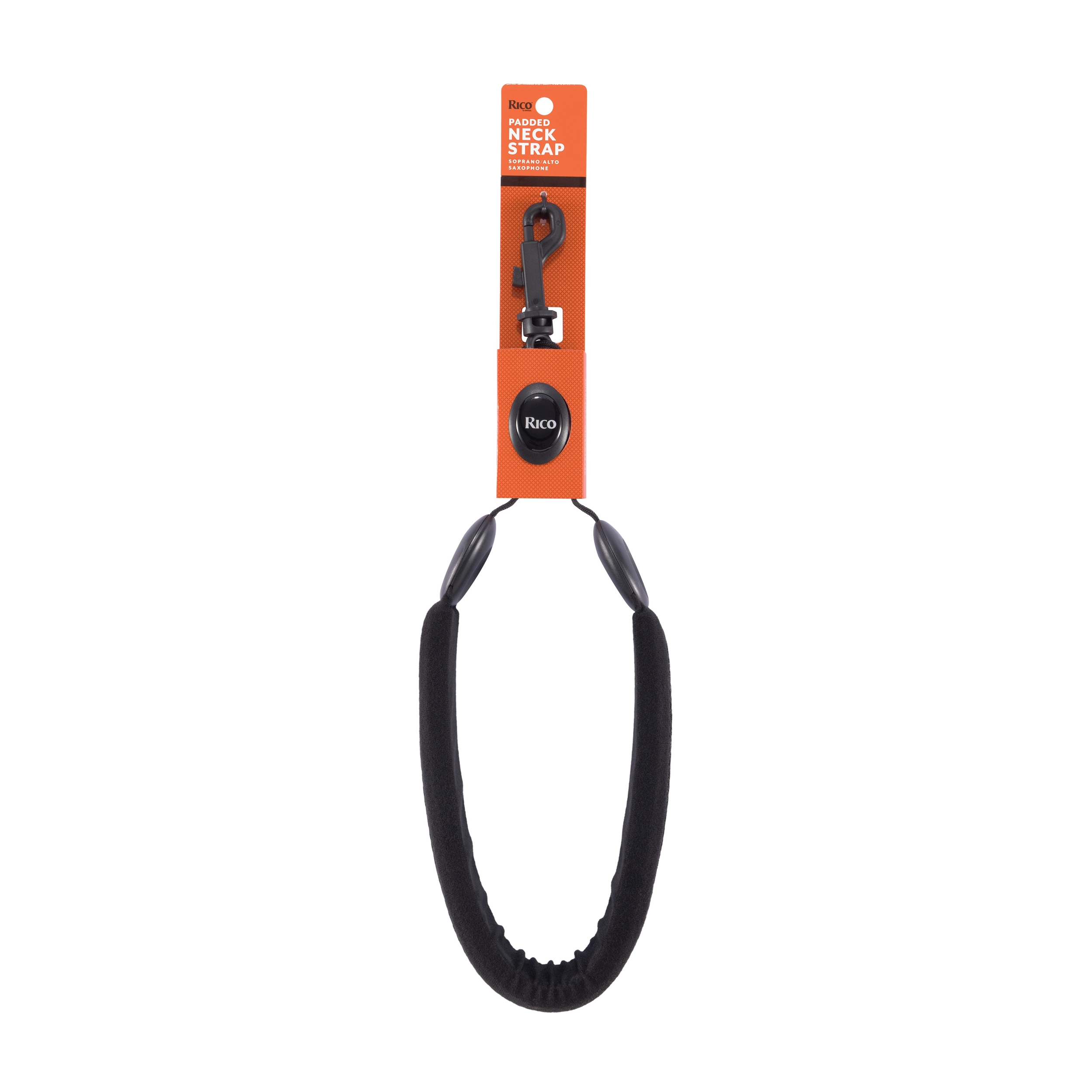 D'Addario Padded Neck Strap SJA18 - Black