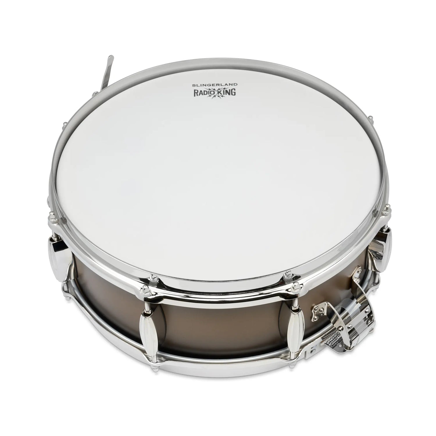 Slingerland Radio King Limited-Edition 5" X 14" Maple Snare Drum  - Black And Gold Duco Lacquer
