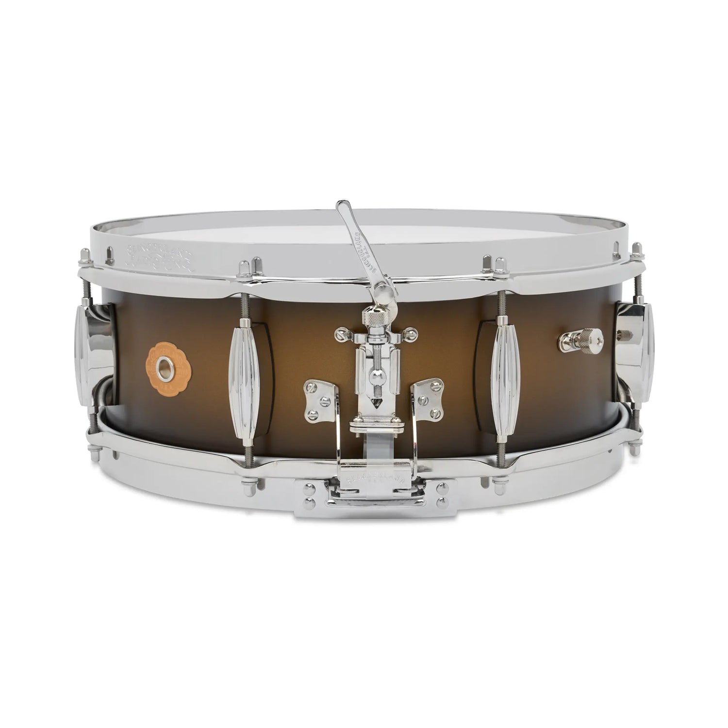 Slingerland Radio King Limited-Edition 5" X 14" Maple Snare Drum  - Black And Gold Duco Lacquer