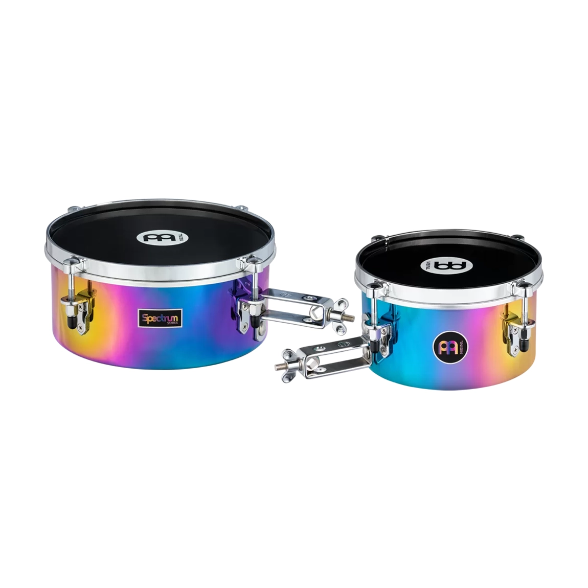 Meinl Percussion Drummer 8" And 10" Steel Timbales  - Spectrum