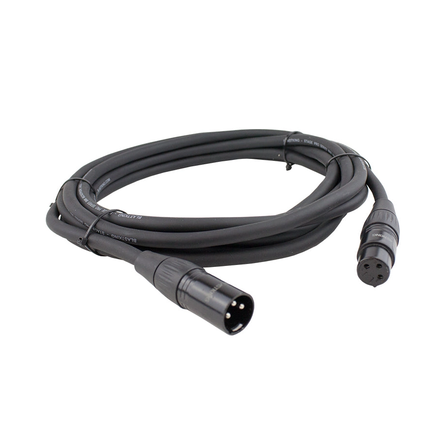 Cable de micrófono Blastking XLR macho a XLR hembra de 15 pies - SP15XLR