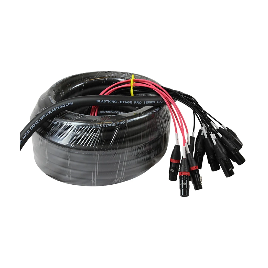 Blastking Stage / Studio Snake Cable 16×4, 50 Ft. – SPS16X4-50