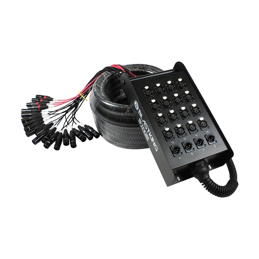 Blastking Stage / Studio Snake Cable 16×4, 50 Ft. – SPS16X4-50