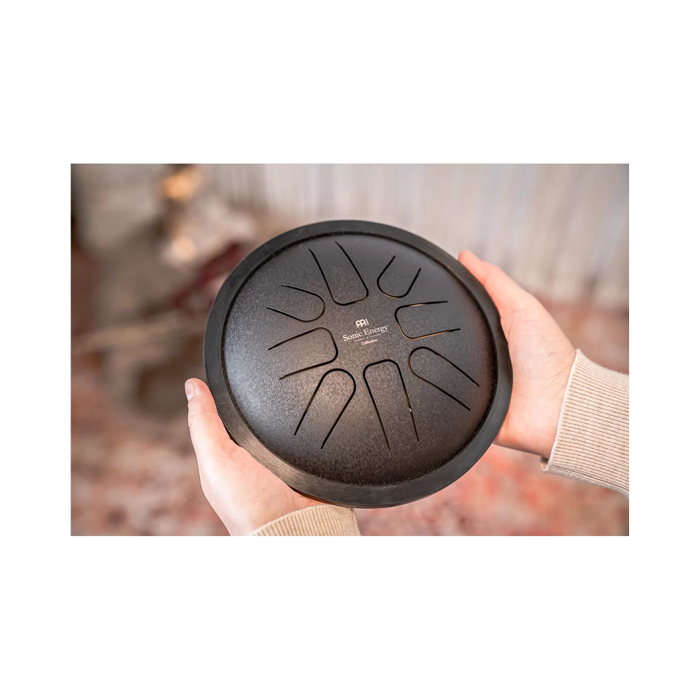 Meinl Sonic Energy Sstd1bk Small Steel Tongue Drum In F Minor - Black