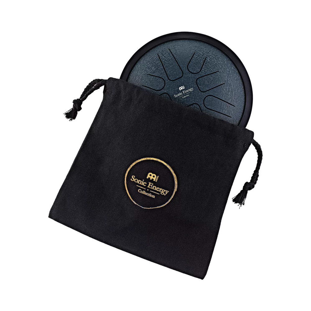 Meinl Sonic Energy SSTD2NB Small Steel Tongue Drum In G Minor - Navy Blue