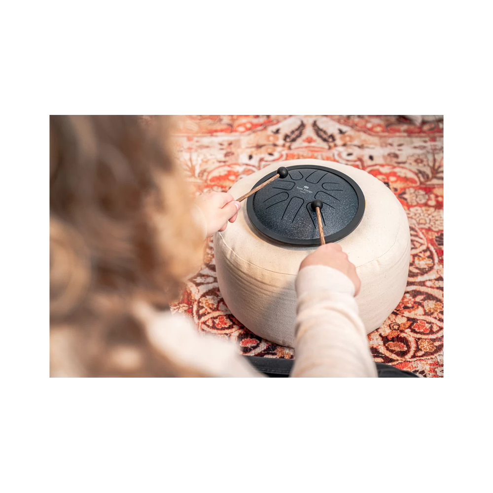 Meinl Sonic Energy SSTD2NB Small Steel Tongue Drum In G Minor - Navy Blue