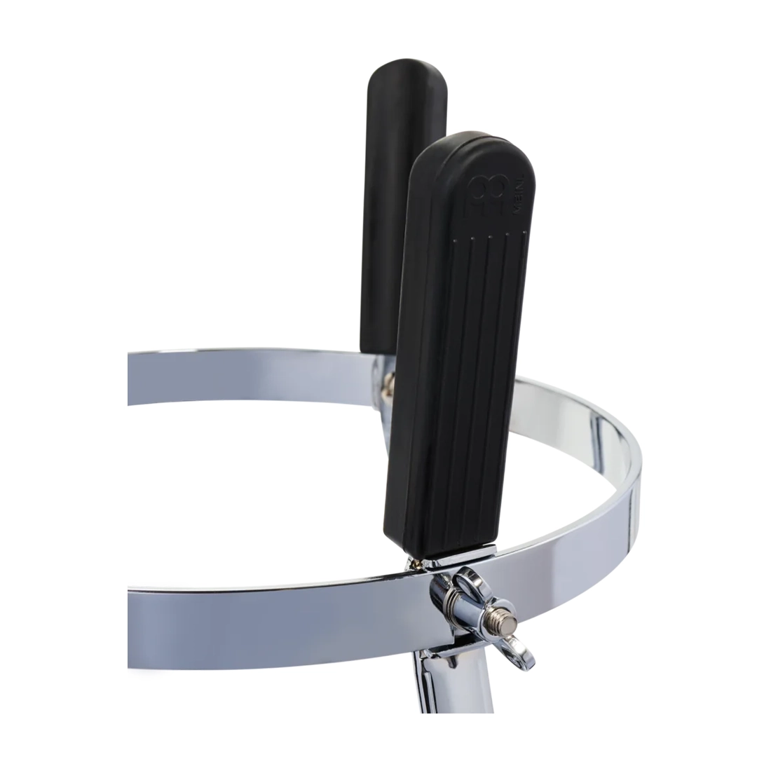 Meinl Percussion 11" Marathon Exclusive Steely II Quinto Conga Stand - Chrome close up