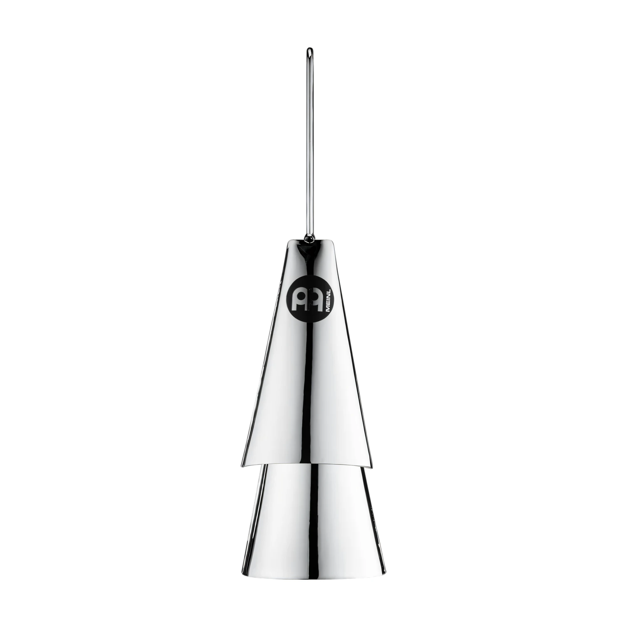 Front view of Meinl STBAG3-CH  Traditional Medium Steel Agogo