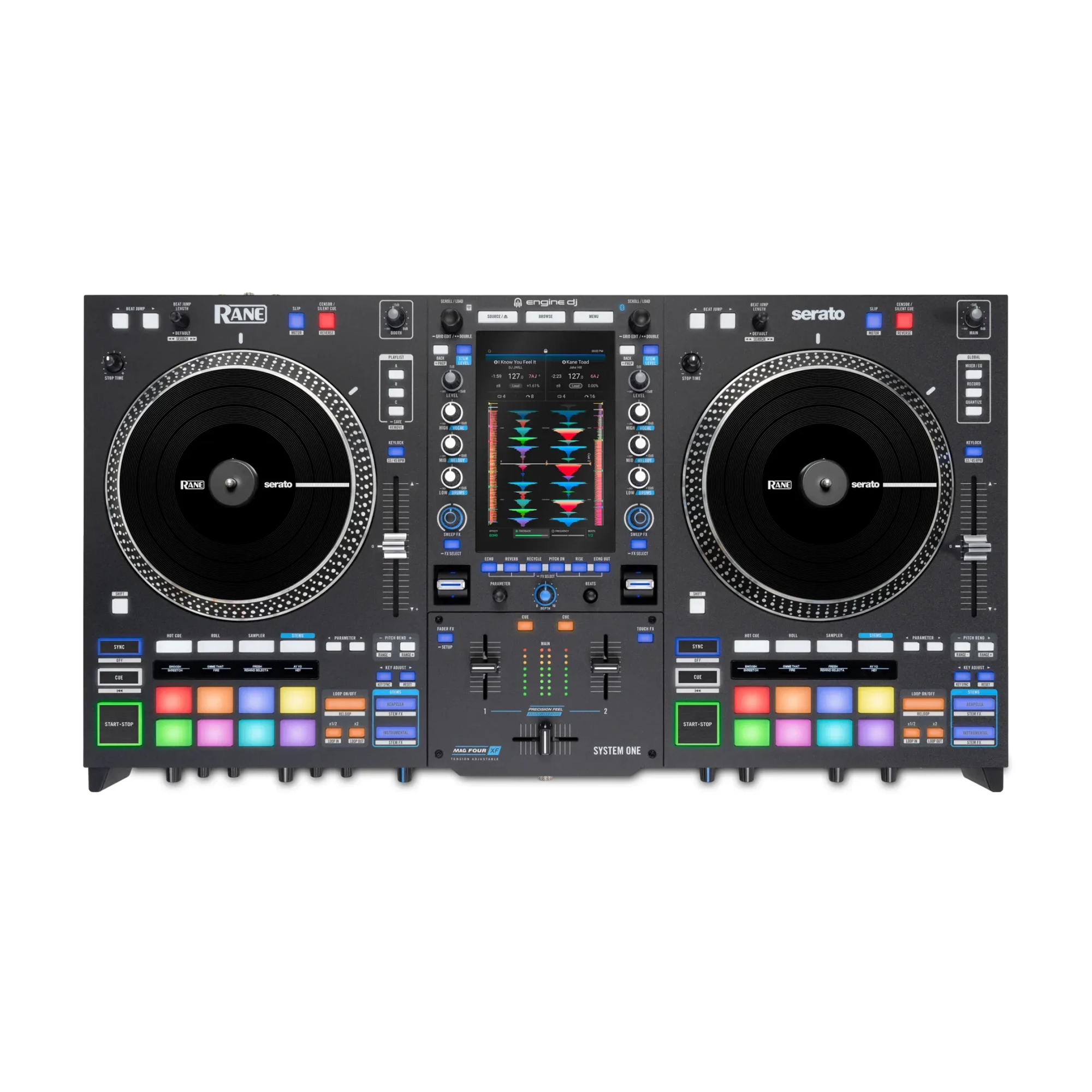 Rane System One All-In-One DJ Controller top view