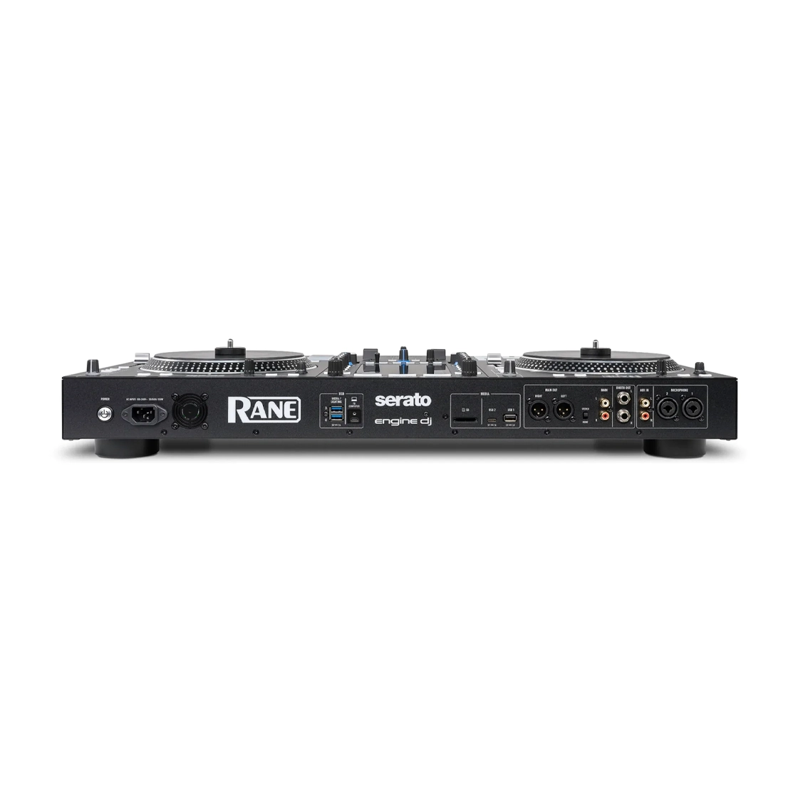 Rane System One All-In-One DJ Controller back side panel view