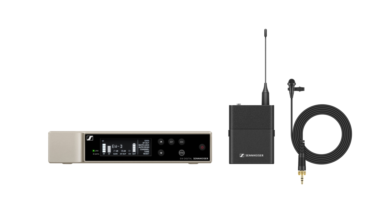 Sennheiser EW-D ME2 Wireless Lavalier Microphone System - Q1-6 (470-526MHZ)